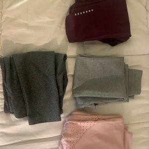 4 Pairs of small and medium leggings